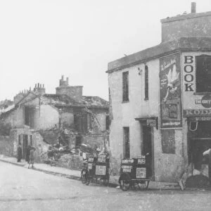 The Fortune of War pub in Plainmoor, Torquay survived a bomb which destroyed houses