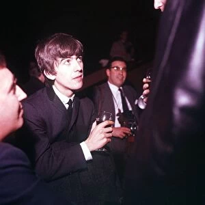 George Harrison at the ABC Cinema Huddersfield 29 November 1963