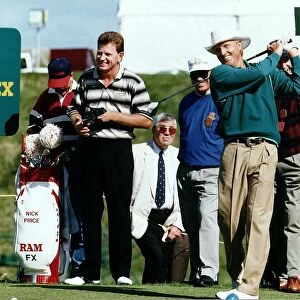 Greg Norman and Nick Price golfers