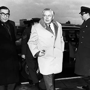 Harold Wilson Prime Minister on his visit to Germany 1969