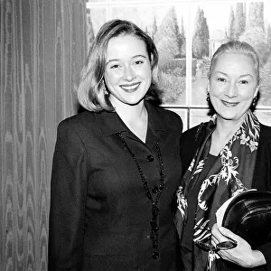 Jennifer Ehle actress with her mother Rosemarh Harris They played mother
