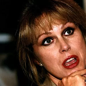 Joanna Lumley Actress wept as she watched scenes of farm animals being barbarically