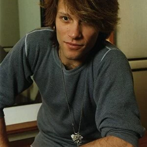 Jon Bon Jovi pop rock star of the group Bon Jovi circa 1995