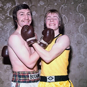 Ken Buchanan boxer January 1976 Douglas Reid amateur boxer