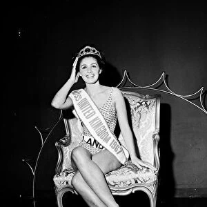 Miss UK 1966. Jennifer Lewis. 9th September 1965