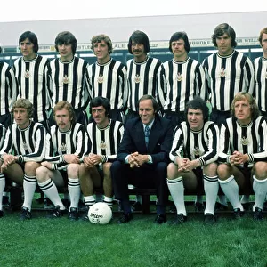 Newcastle United F. C. July 1975 Back Row Left to Right: Michael Mahoney
