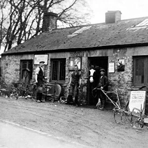 This picture dates from May 15 1937 and shows the village smithy