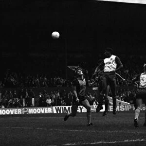Stoke. v. Southampton. October 1984 MF18-03-034 The final score was a three one