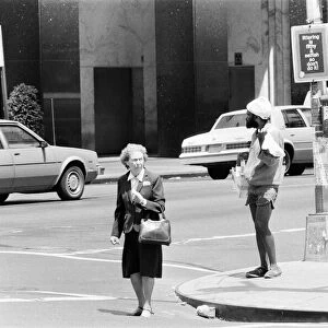 Street Scene, New York, USA, June 1984