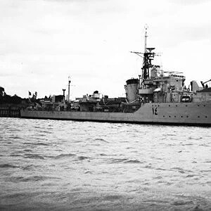 Suez Crisis 1956 A destroyer due to be sold to the Egyptian navy is held at Lee
