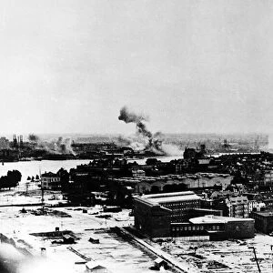 WW2 RAF daylight attack on the shipyard In Rotterdam 1941