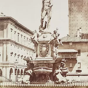 Fountain of Neptune, Giambologna, Jean Boulogne said (1529-1608), Piazza del Nettuno, Bologna