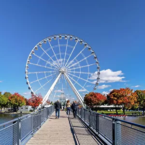 Canada, Quebec, Montreal, Old Port, Ferris wheel
