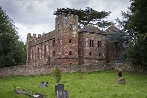 Ruined Prints: 13th century fortified manor house ruins