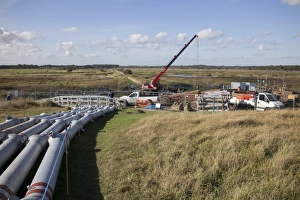 Flood Prints: 2013 repair work to Minsmere River Tidal Sluice