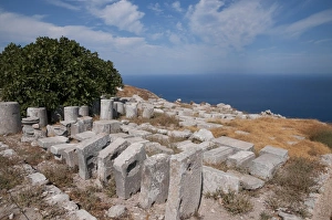 Site Prints: Ancient city ruins, Ancient Thera