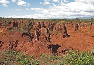 Industry Prints: Bauxite aluminium ore opencast mine