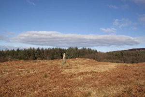 Stones Prints: A Bronze age Standing Stone at Cama an Staca on the Isle of Jura