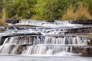 Cascade Prints: Cascading river, Karfiguela Cascades, Banfora, Comoe Province, Burkina Faso
