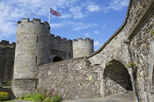Historic Prints: Castle gatehouse, The Forework, Stirling Castle, Stirling, Scotland, July