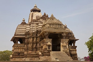 Monument Prints: Chandella dynasty temple, Devi Jagadambika, Khajuraho, Madhya Pradesh, India