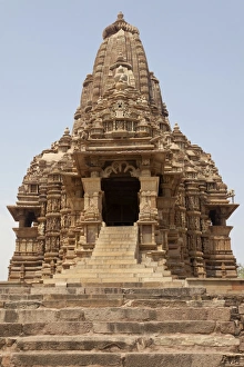 Monument Prints: Chandella dynasty temple, Khajuraho, Madhya Pradesh, India
