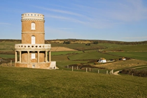 Land Mark Prints: Clavel Tower, after it was moved inland to avoid falling over cliff