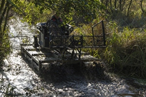 Dyke Prints: Conservation, ditch/dyke clearing at RSPB Minsmere