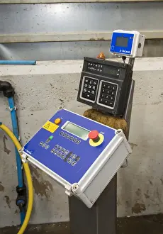Rotary Prints: Dairy farming, control panel for Alpha Laval 50 point rotary parlour