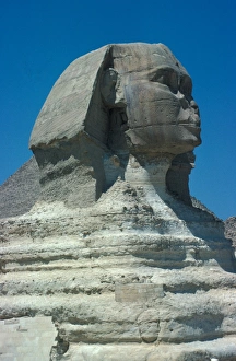 Archaeology Prints: Egypt / Archaeology The Sphinx, Gizeh, Egypt