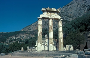Southeast Europe Prints: Europe - Greece The Tholos, Delphi, Greece