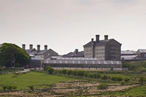 Granite Prints: Farm buildings and prison on moorland