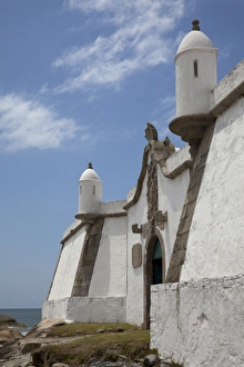 Historic coastal fortress, Ilha do Mel, Parana, Brazil