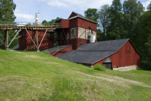 Industry Prints: Historic ironworks, Engelsberg Ironworks