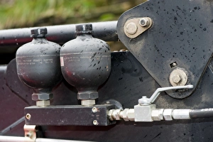 Loaders Prints: Hydralic stabaliser, to help keep loader level when driving, England, october