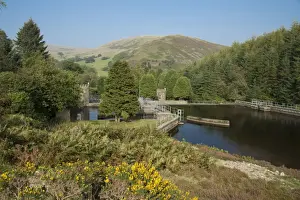 Supply Prints: Intake on river where water is collected and channelled through pipes to reservoir