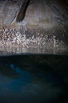 Cave Prints: Interior of sea cave, Farondi Cave