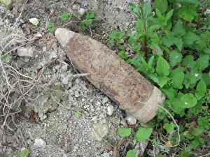 Site Prints: Iron Harvest, World War One high explosive shell