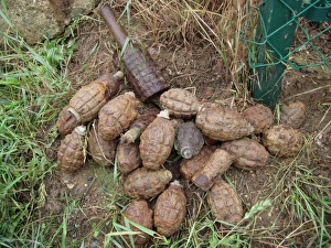 Site Prints: Iron Harvest, World War One unexploded grenades