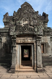 Door Prints: Khmer Hindu temple doorway, Banteay Samre, Angkor, Siem Riep, Cambodia