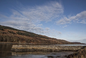 Jetty Prints: Landing jetty at Lagg bay on the Isle of Jura - Scotland