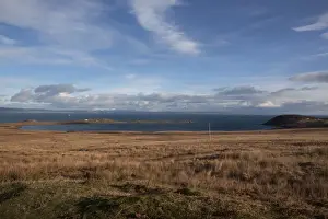 Looking east from the Isle of Jura over the Light Houses at Lowlandmans Bay