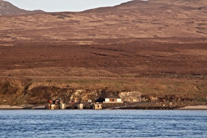 Islay Prints: Looking over the Sound of Islay to the Feolin Ferry pier on the Isle of Jura