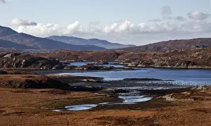 Tarbert Prints: Looking west at the narrowest point of Jura towards Loch Tarbert - Isle of Jura Scotland