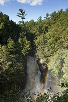 Flood Prints: Main falls in spate after Hurricane Irene