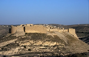 Jordanian Prints: Middle East-Jordan Shobak Castle - Jordan
