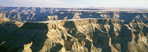 Namibian Prints: Namibia The canyon wall of Fish River Canyon, Namibia