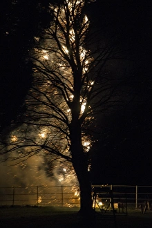 November 5th firework display