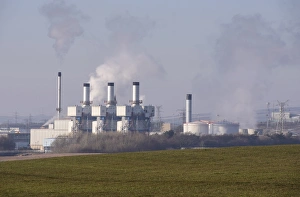 Site Prints: Nuclear fuel reprocessing site, Sellafield, Cumbria, England, February