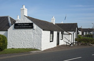 Site Prints: The Old Blacksmiths Shop, Gretna Green, Dumfries and Galloway, Scotland, October